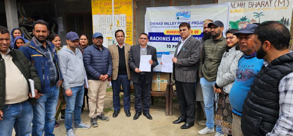 Handing over of Laboratory Equipment to PHC Dachhan by Pakal Dul HEP under CSR Plan 2024-2025