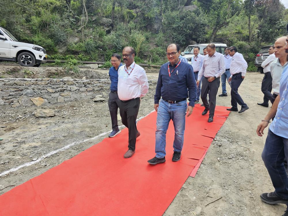 Inaugration of Field Hostel of Kwar HEP at Padyarna (Kishtwar) by Sh. Ramesh Mukhiya, MD CVPPL