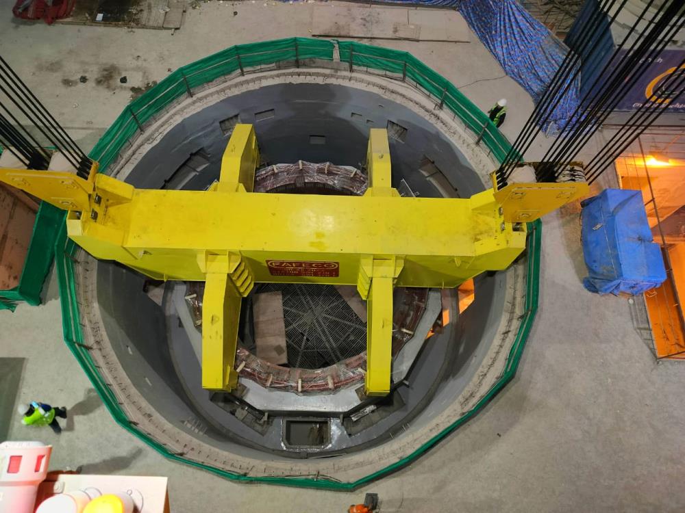 Pakal Dul HE Project: Successful Lowering of Stator in Unit-1