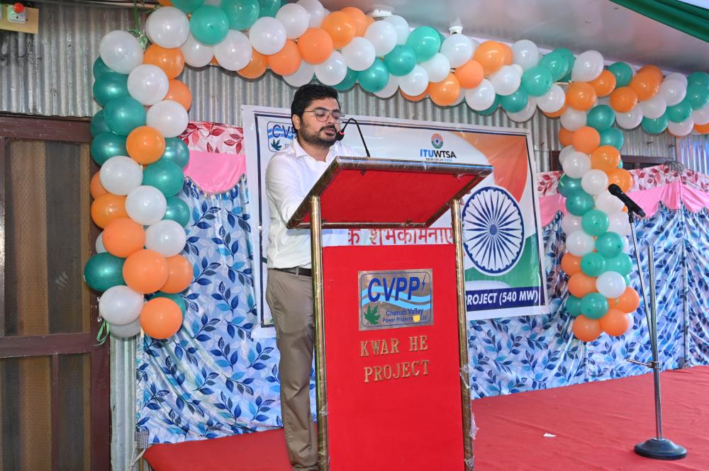 Celebration of 78th Independence Day on 15-08-2024 at Kwar HE Project