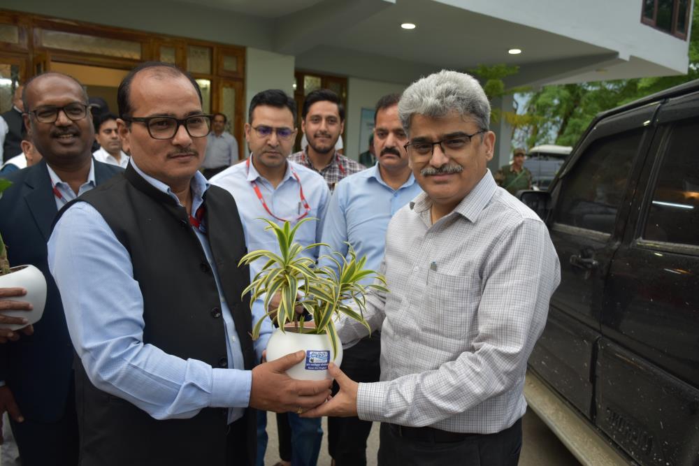 Visit of Chief Secretary GoJK on 16-05-2025