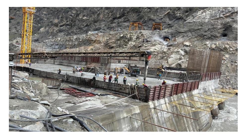 Dam Concreting