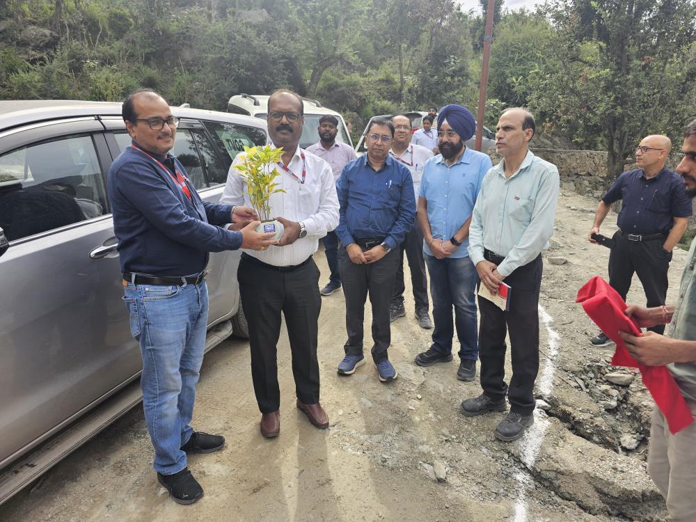 Inaugration of Field Hostel of Kwar HEP at Padyarna (Kishtwar) by Sh. Ramesh Mukhiya, MD CVPPL