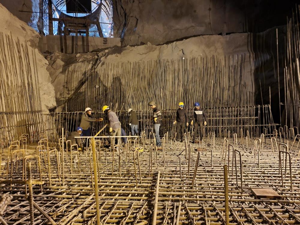 Fixing and Placing of Reinforcement in Draft Tube Pit3