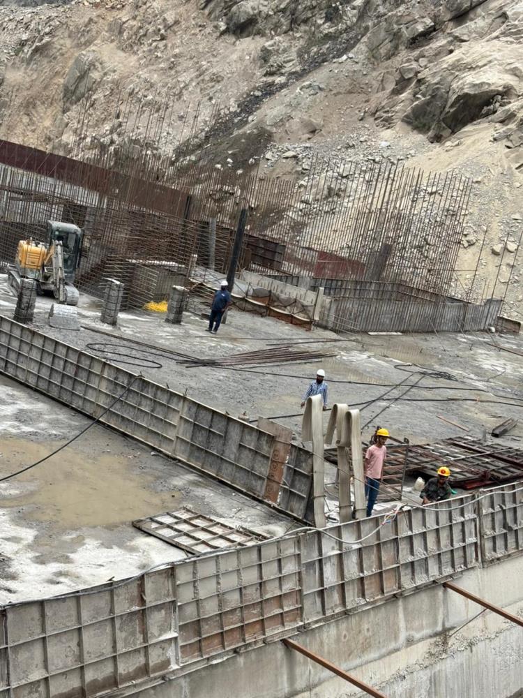 Dam Concreting