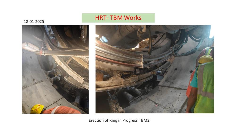 HRT/ TBM Progress up to 20.01.2025