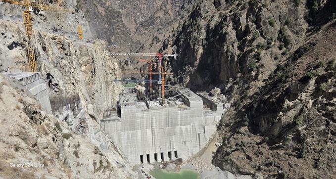 Dam And Apron Area