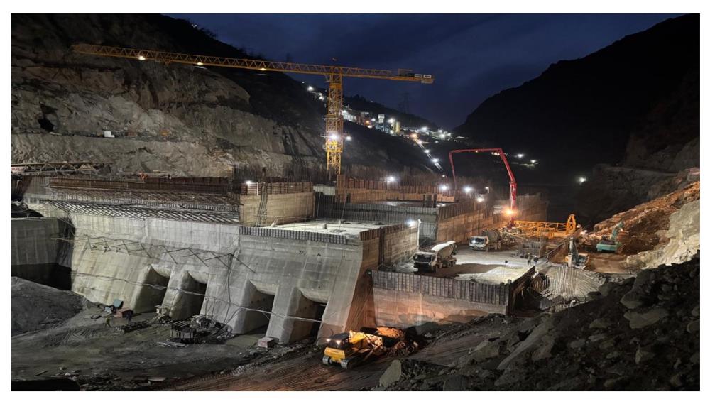 Dam Concreting