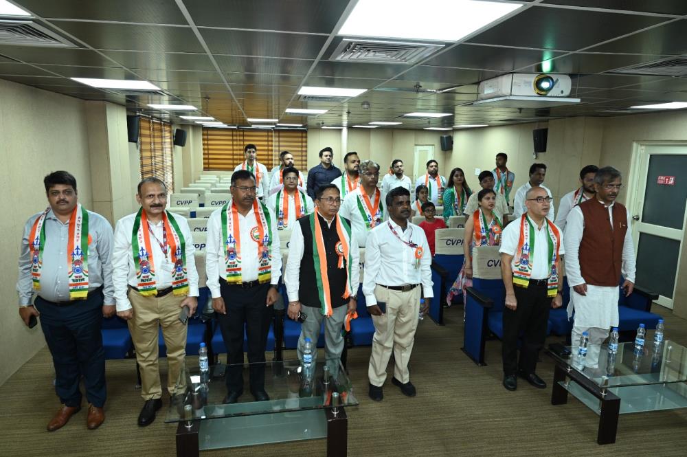 Celebration of 79th Independence day at CVPPL